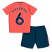 Everton James Tarkowski #6 Bortedraktsett Barn 2023-24 Kortermet (+ Korte bukser)